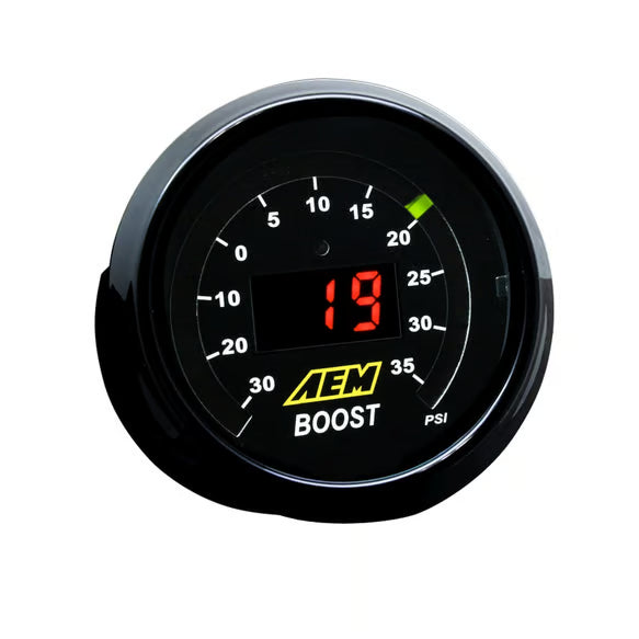 AEM Electronics GAUGE KIT BOOST 35 PSI | 30-4406
