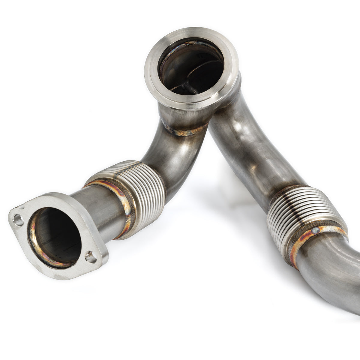 Pacific Engineering PPE Power OEM Performance Up-Pipes - Ford 6.0L Power Stroke 2003.5-2004 use with round EGR cooler 316119503 | 316119503