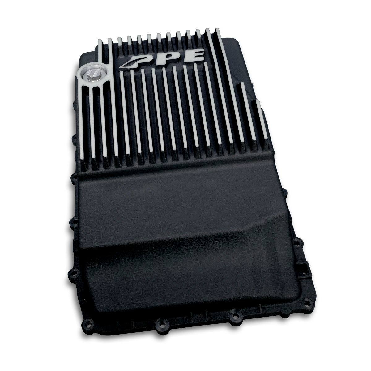 Pacific Engineering PPE Power 10R100 80 60 Deep Transmission Pan - Ford F150 Bronco 2017-2026 - Brushed 328053610 | 328053610