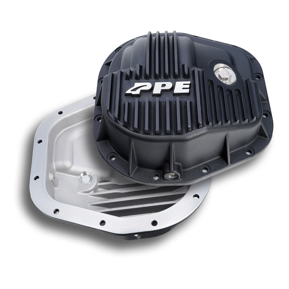 Pacific Engineering PPE Power Differential Cover Rear - Ford Super Duty 10.25 10.5 1990-2026 - Black 338051120 | 338051120