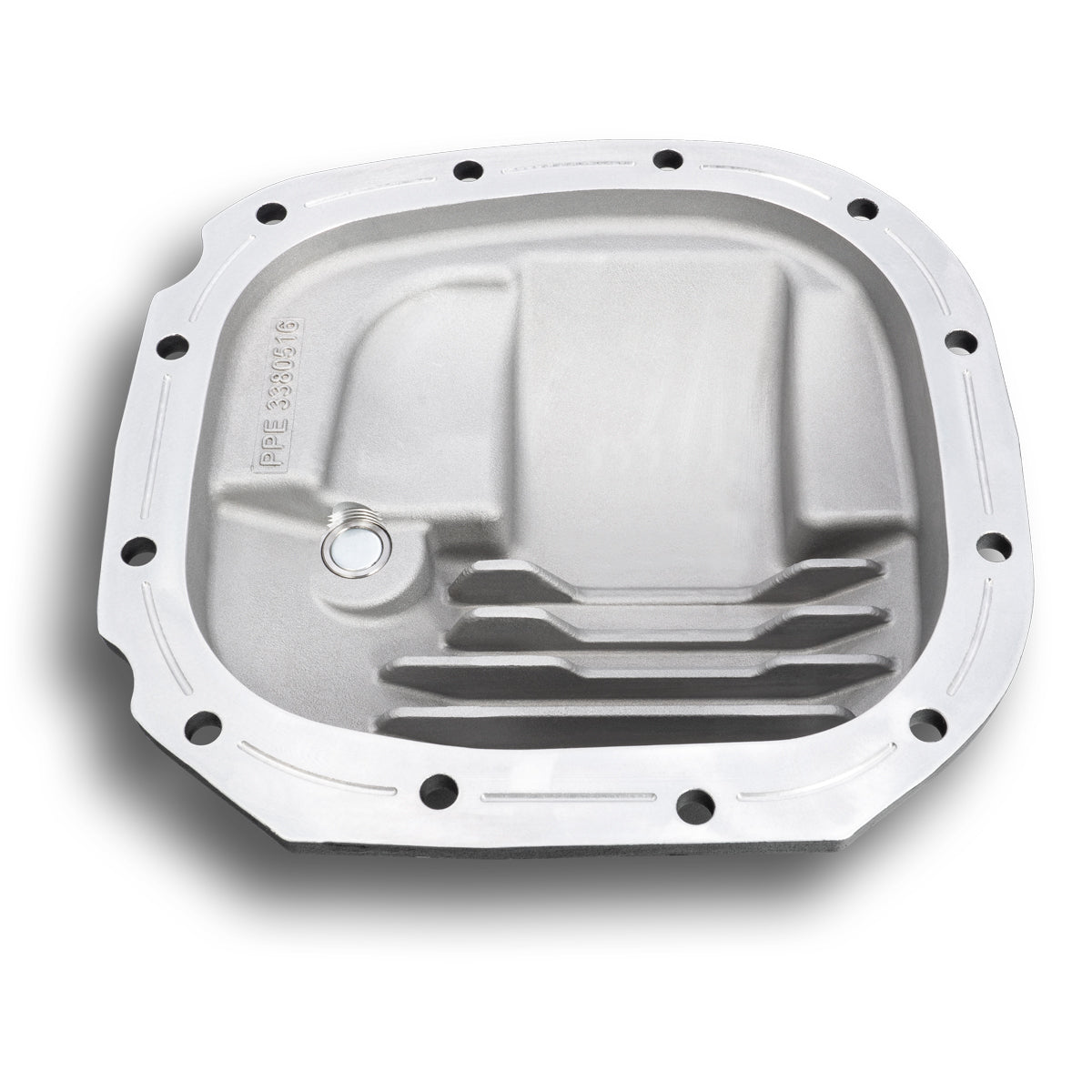 Pacific Engineering PPE Power Differential Cover Rear - Ford F150 Super 8.8 Axle 2015-2026 - Brushed 338051610 | 338051610