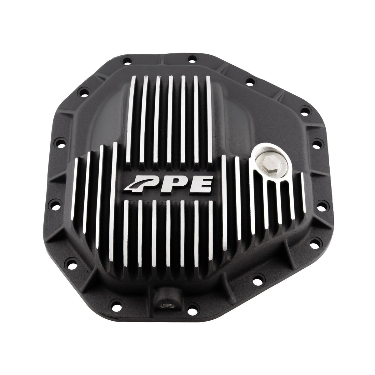 Pacific Engineering PPE Power Differential Cover Rear - Dana M275 10.8 -14 - Ford Superduty - Brushed 338052010 | 338052010