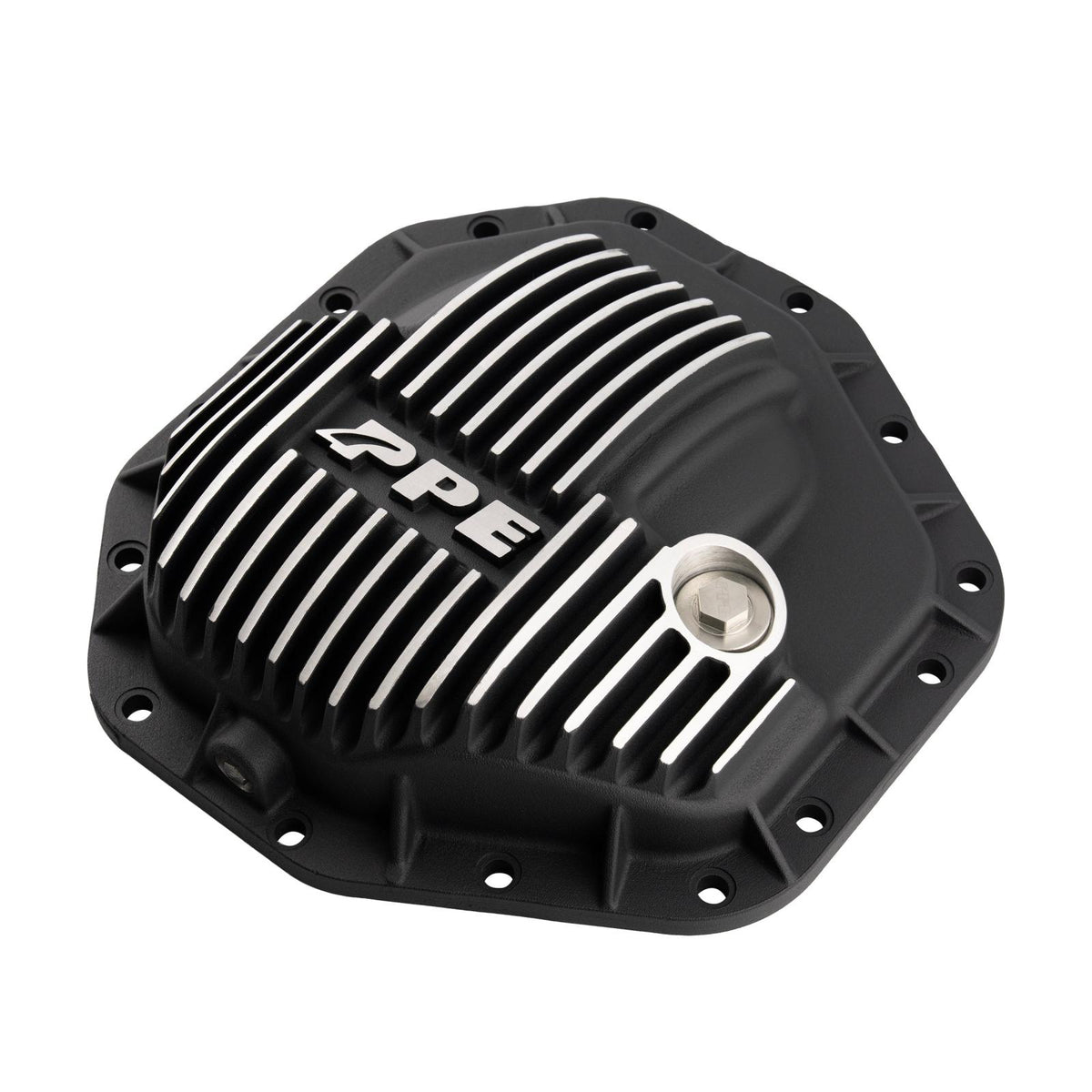 Pacific Engineering PPE Power Differential Cover Rear - Dana M275 10.8 -14 - Ford Superduty - Brushed 338052010 | 338052010