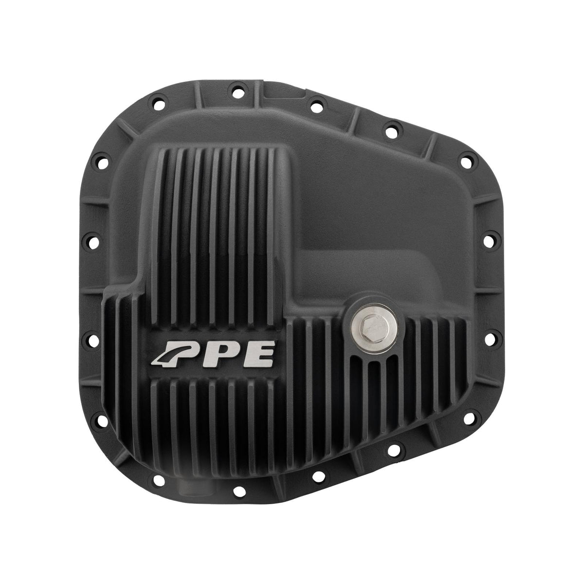 Pacific Engineering PPE Power Differential Cover Rear - Sterling 11.6 - Ford 6.7L Power Stroke HO 2023 and Later - Black 338052220 | 338052220