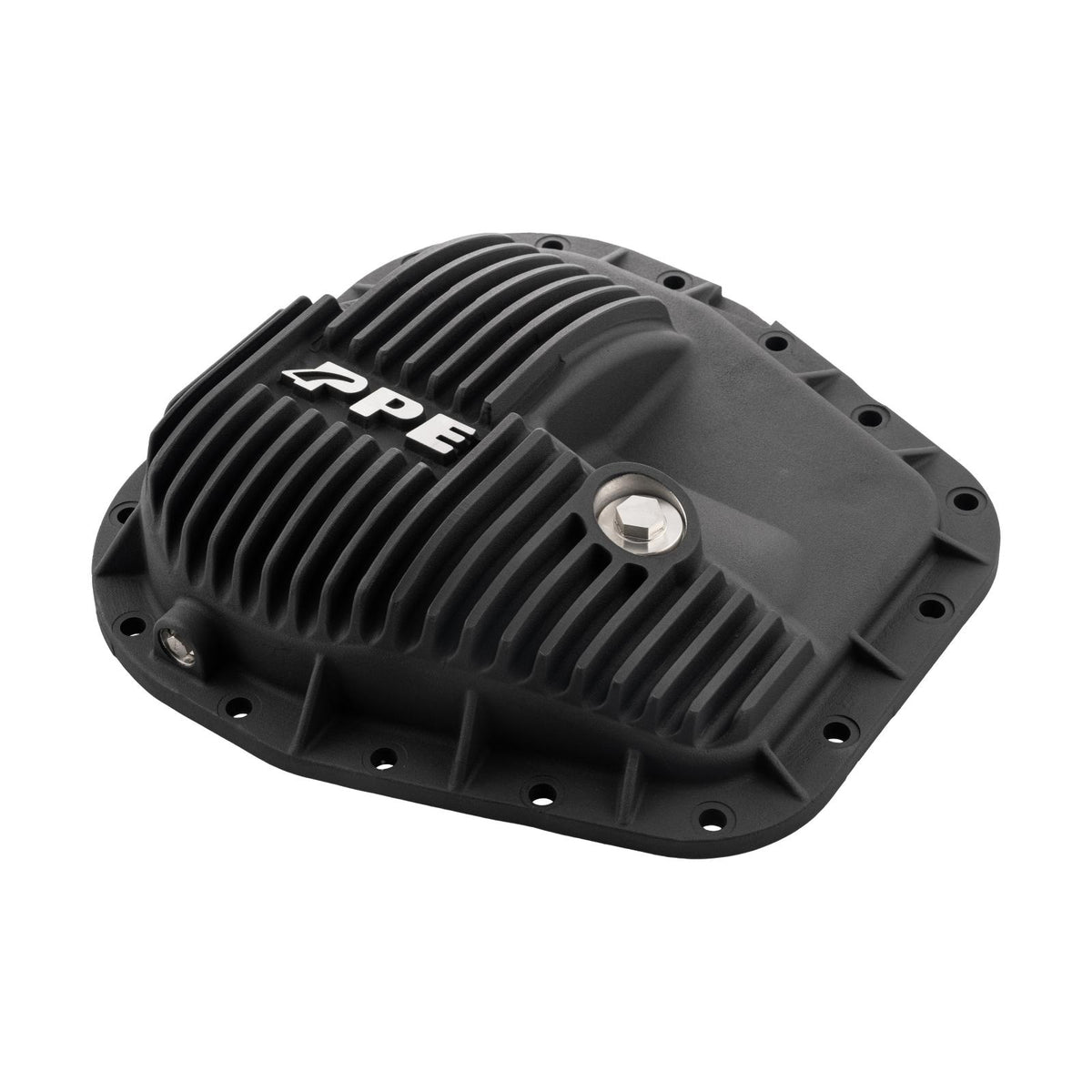 Pacific Engineering PPE Power Differential Cover Rear - Sterling 11.6 - Ford 6.7L Power Stroke HO 2023 and Later - Black 338052220 | 338052220