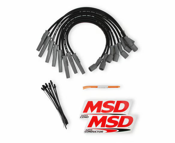 MSD Ignition MSD WIRE SET BLK FORD RAPTOR 2010-14 6.2L 31633 | 31633