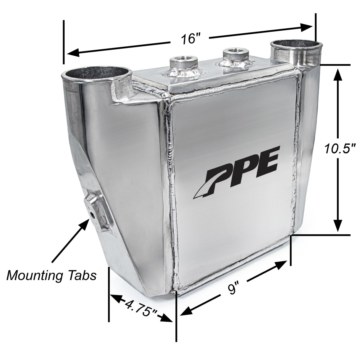 Pacific Engineering PPE Performance Air-to-Water Intercooler - 3.0 Duct 415040300 | 415040300