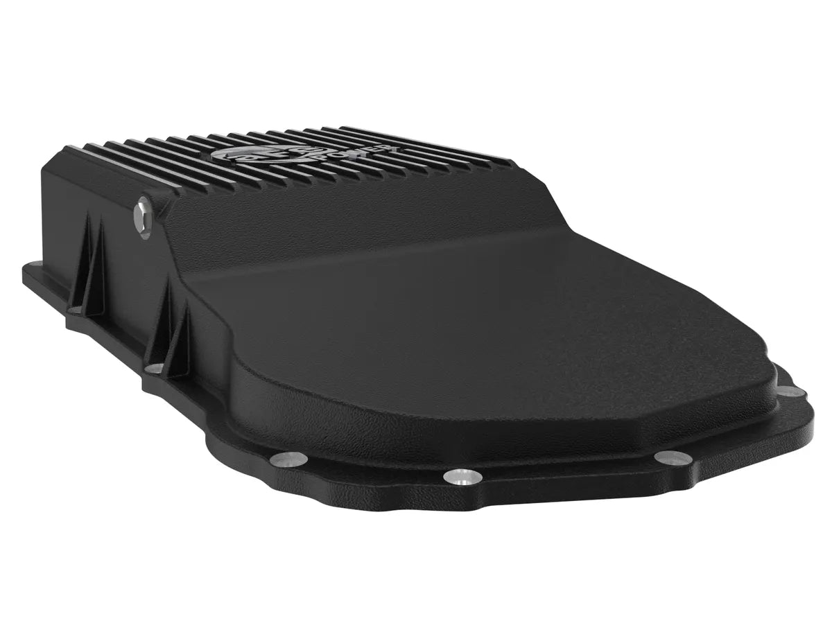 aFe Power aFe Power Ford TrucksSUVs 17-25 10R6010R80 Pro Series Transmission Pan Black w Machined Fins 46-71330B | 46-71330B