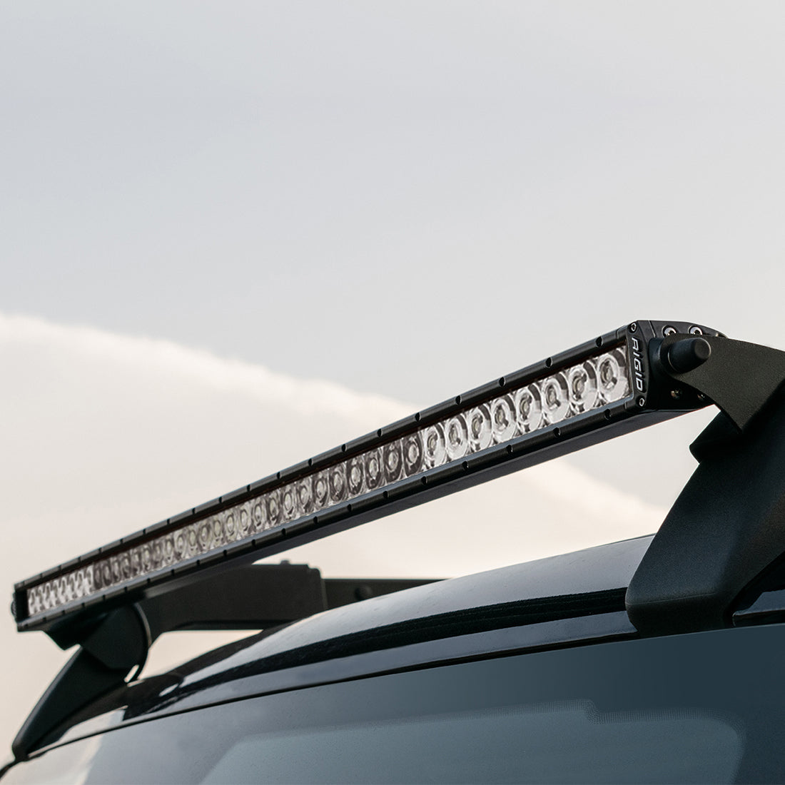 Rigid Industries RIGID 2021 BRONCO ROOF RACK LIGHT KIT WITH A SR SPOT FLOOD COMBO BAR INCLUDED 46726 | 46726