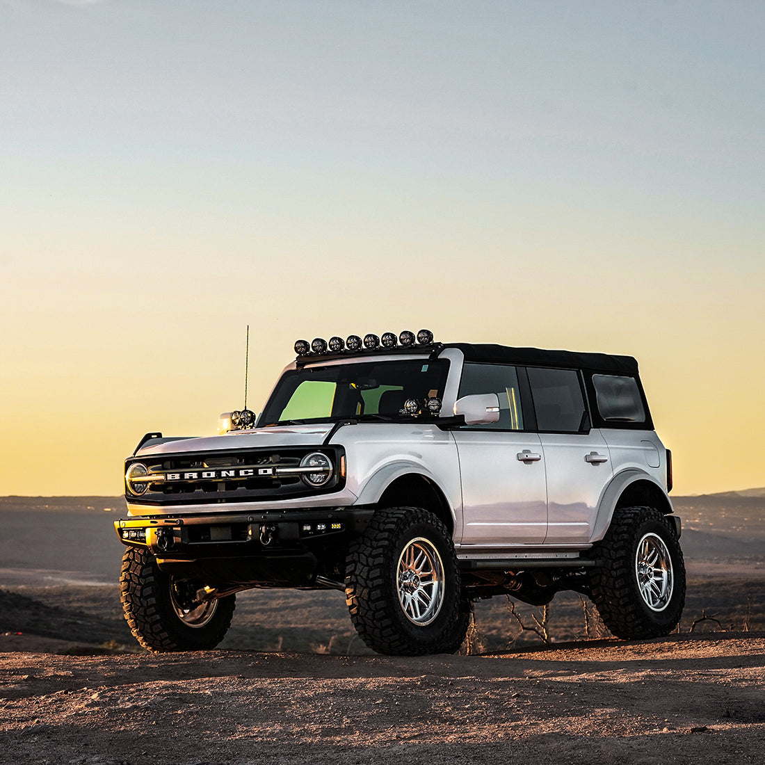 Rigid Industries 2021+ Bronco Roof Pod Mount - 46729