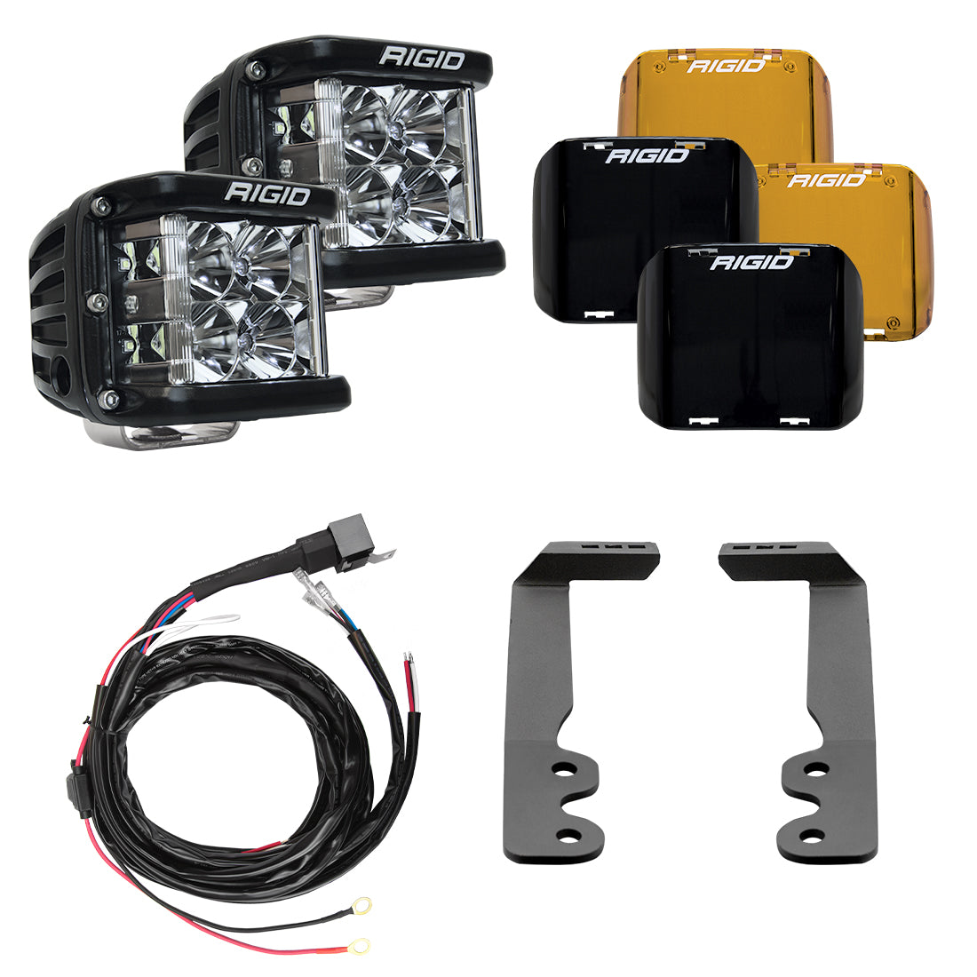 Rigid Industries RIGID 2022 TOYOTA TUNDRA D-SS SERIES A-PILLAR LIGHTING KIT 46808 | 46808