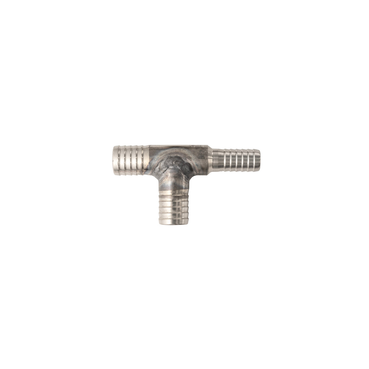Pacific Engineering PPE Power Tee Barb Fitting 1 2 x 1 2 x 3 8 SS 513121238 | 513121238
