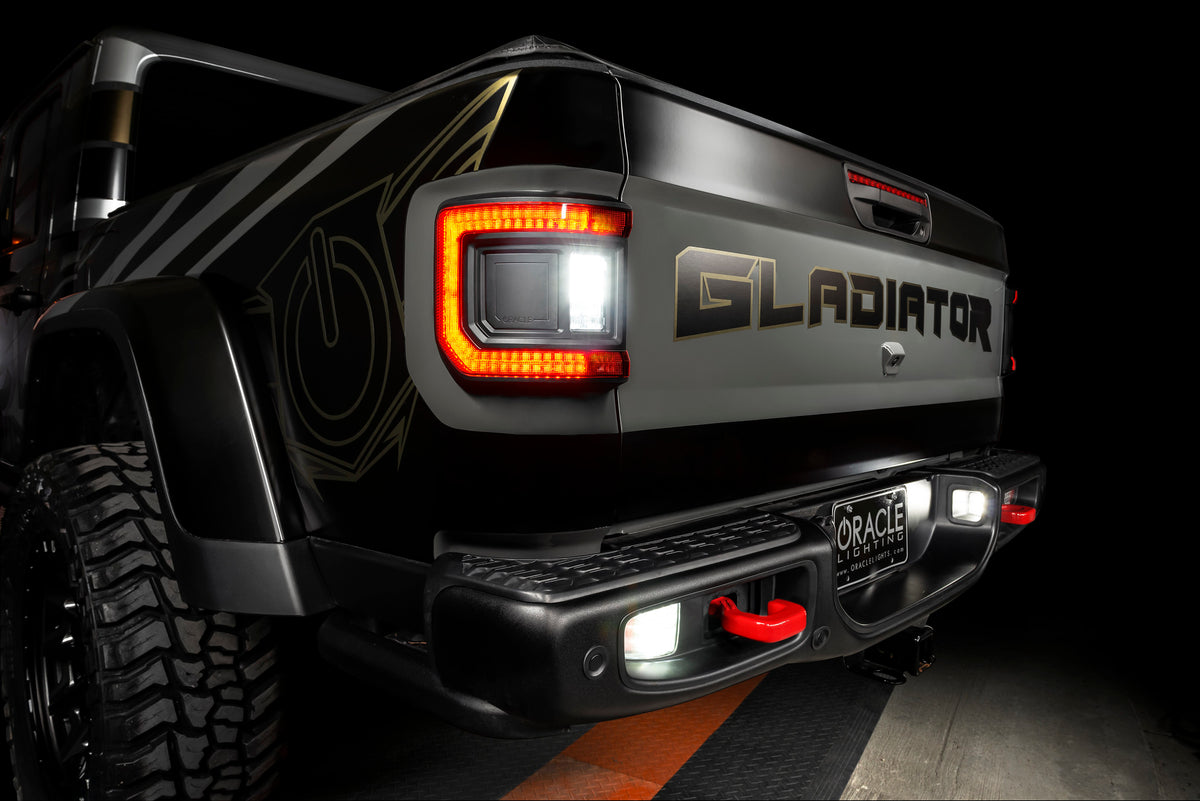 Oracle Oracle Light Flush Mount LED Tail Light for Jeep Gladiator JT - Standard Len 5882-504 | 5882-504
