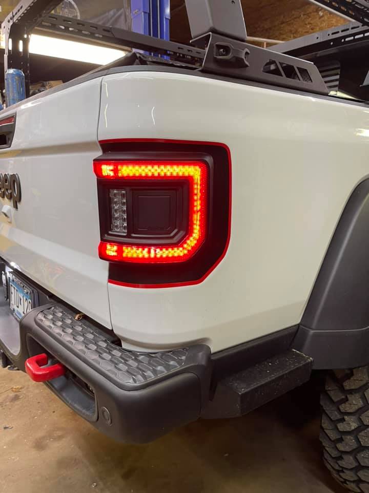 Oracle Oracle Light Flush Mount LED Tail Light for Jeep Gladiator JT - Standard Len 5882-504 | 5882-504