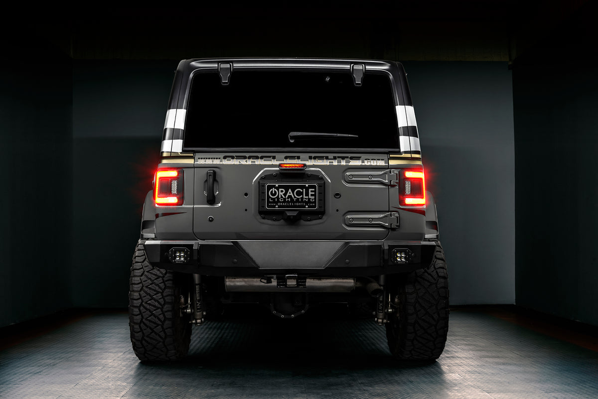 Oracle Oracle Light Flush Mount LED Tail Light for Jeep Wrangler JL - Standard Len 5884-504 | 5884-504