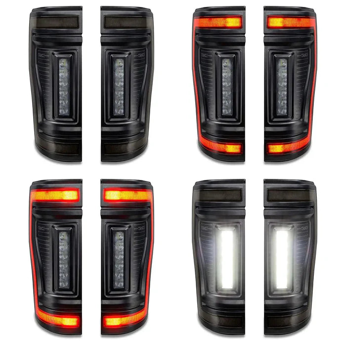 Oracle Oracle Light Black Series Flush Mnt LED Tail Light 2017-2022 Ford F-250350 Superduty-Tinted Len 5896-504-T | 5896-504-T