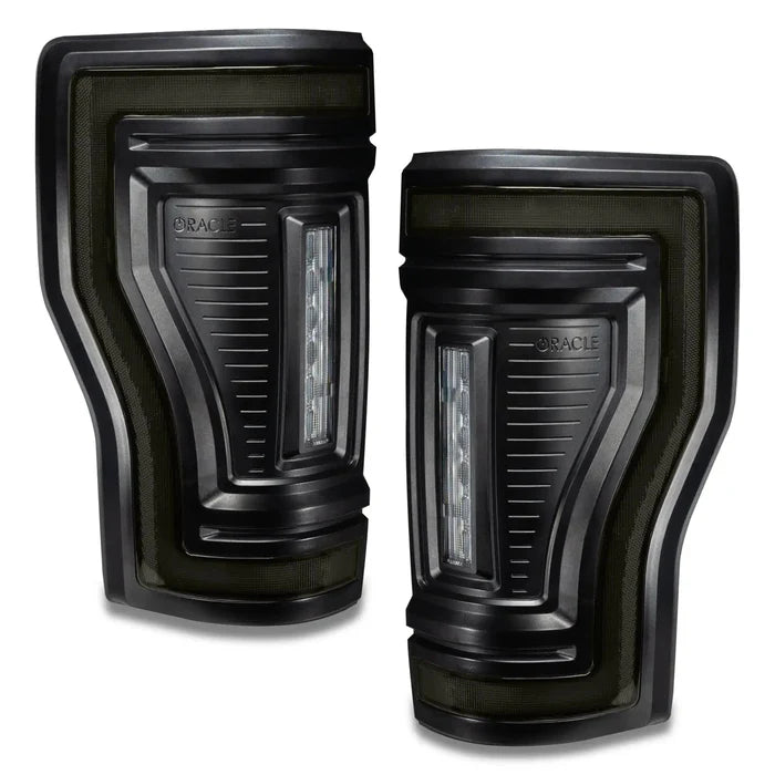 Oracle Oracle Light Black Series Flush Mnt LED Tail Light 2017-2022 Ford F-250350 Superduty-Tinted Len 5896-504-T | 5896-504-T