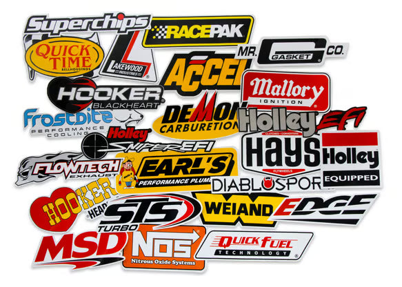 Holley DECAL - HOLLEY GO FAST STICKER PACK | 36-462