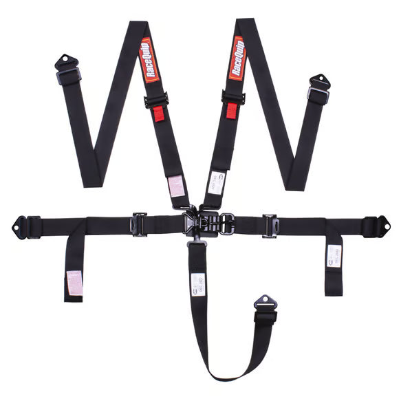RaceQuip (Holley) RaceQuip LNL 5PT 2IN SFI16.1 HARNESS BLK 811001RQP | 811001RQP