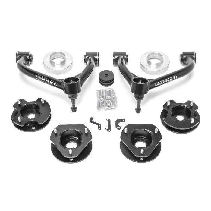 ReadyLift Suspension ReadyLift Suspension 2021-2026 Chevrolet GMC Tahoe Suburban Yukon Xl RWD 4WD 3.0 Inch F Strut Spacer-3.0 Inch R Strut and Preload Spacer Tube A-Arm use w Magnetic Ride Control 69-31301 | 69-31301