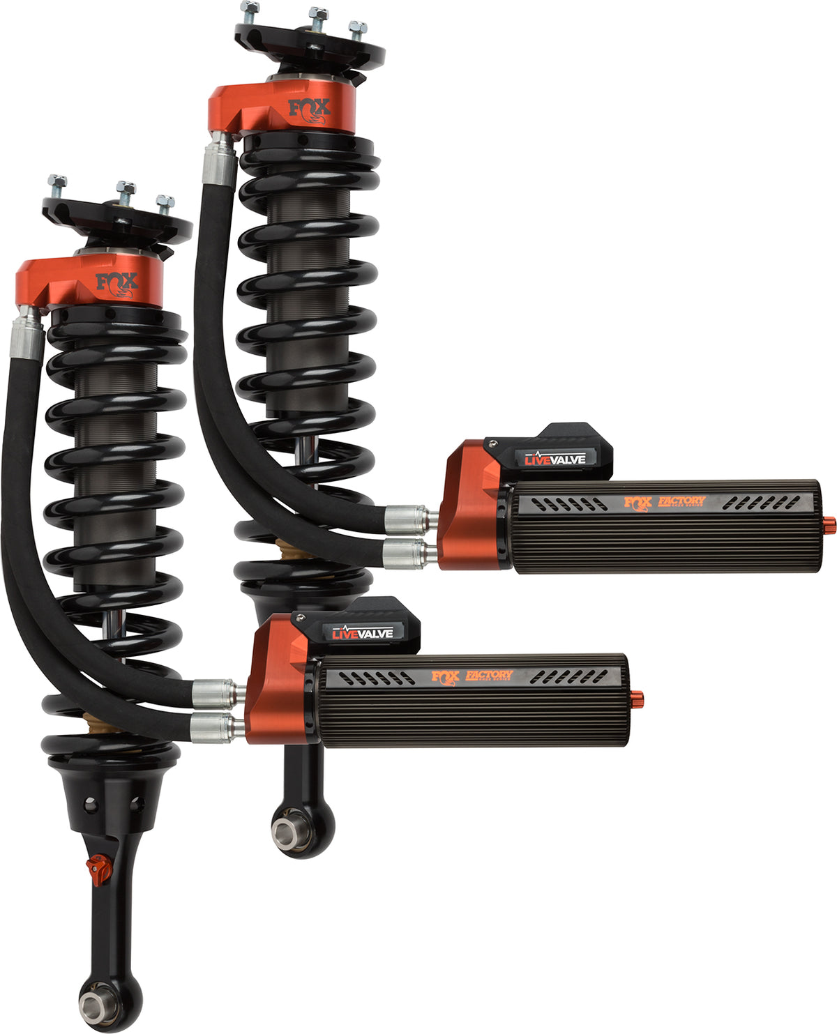 Fox Racing Shox FOX Kit: 19-ON Ford Raptor Front Coilover Live Valve Internal Bypass 3.0 Series R R 7.9 Inch 0-2 Inch Lift 883-06-153 | 883-06-153