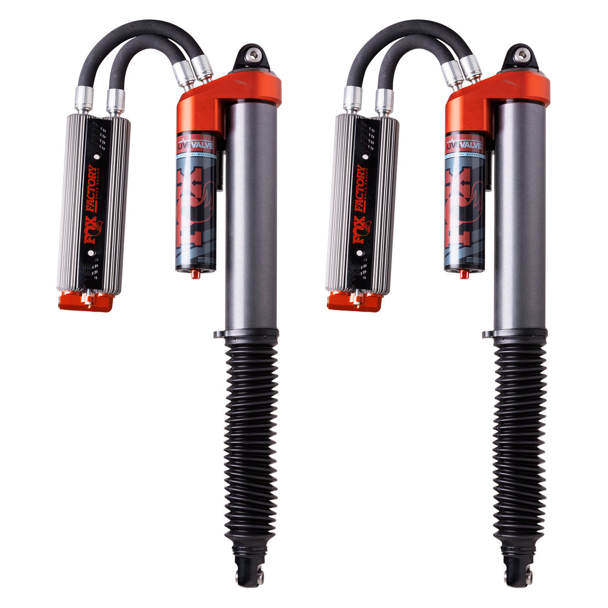 Fox Racing Shox Fox Shock Racing Kit: 21.5-ON Ford Raptor Rear Live Valve Internal Bypass 3.0 Series P B External Cooler 0-1 Lift 883-06-183 | 883-06-183
