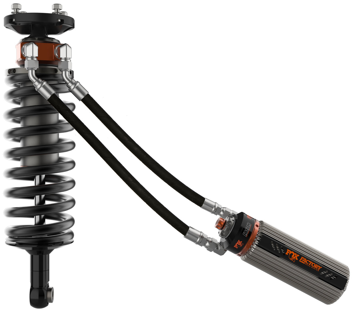 Fox Racing Shox FOX Kit: 22-On Toyota Tundra w UCA Front Coilover Internal Bypass 3.0 Series Recirc R R DSC 2-2.25 Lift 883-06-219 | 883-06-219