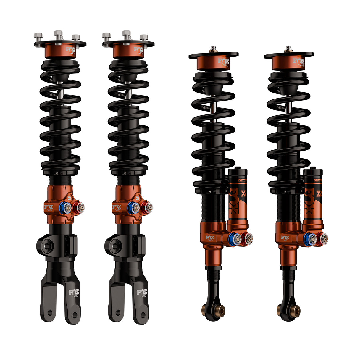 Fox Racing Shox FOX Kit: MY11-23 Dodge Charger Challenger 2.0 On-Road FRS X2 DSC DSR 883-30-000 | 883-30-000