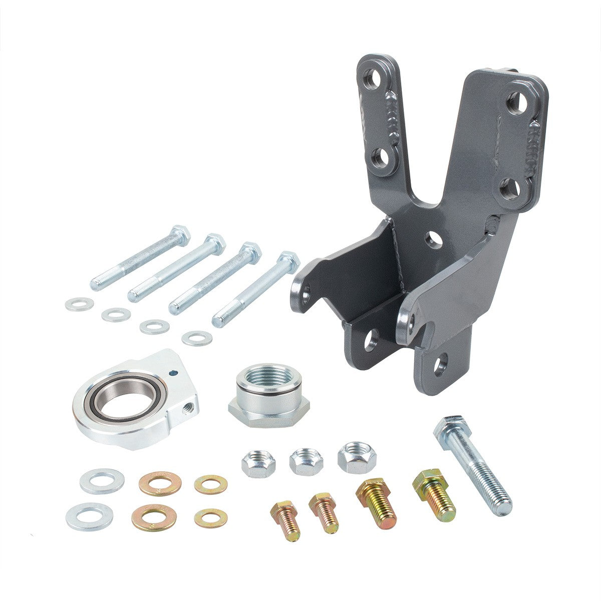 Synergy MFG Synergy Jeep 18-23 JL JLU JT Front Track Bar and Sector Shaft Brace with Sealed Bearing 8869-04 | 8869-04