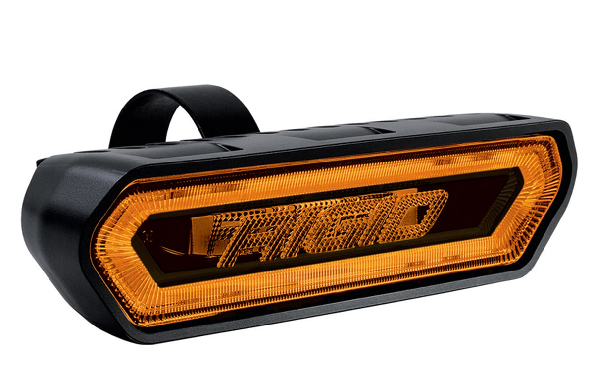 Rigid Industries RIGID CHASE REAR FACING 5 MODE LED LIGHT AMBER HALO BLACK HOUSING 90122 | 90122