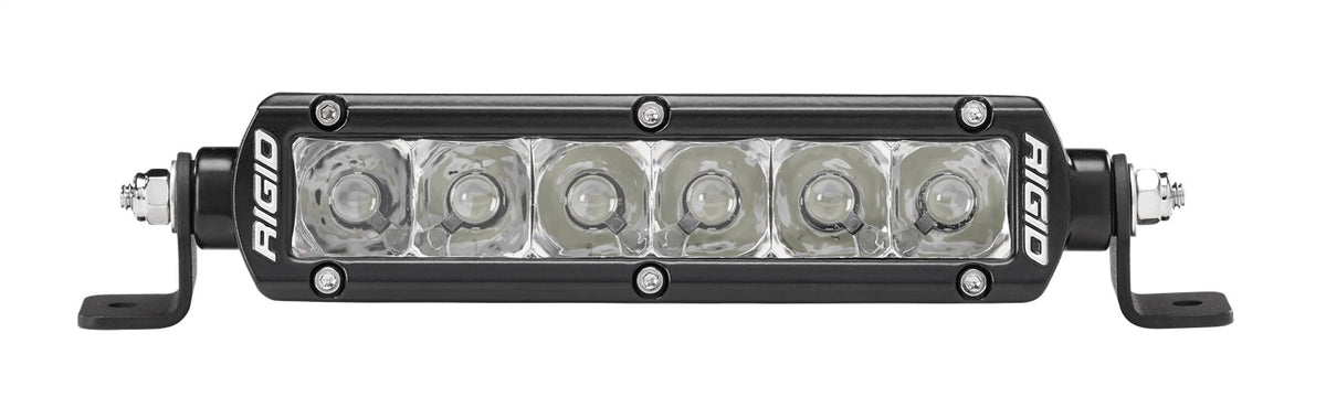 Rigid Industries SR-Series PRO LED Light, Spot Optic, 6 Inch, Black Housing - 906213