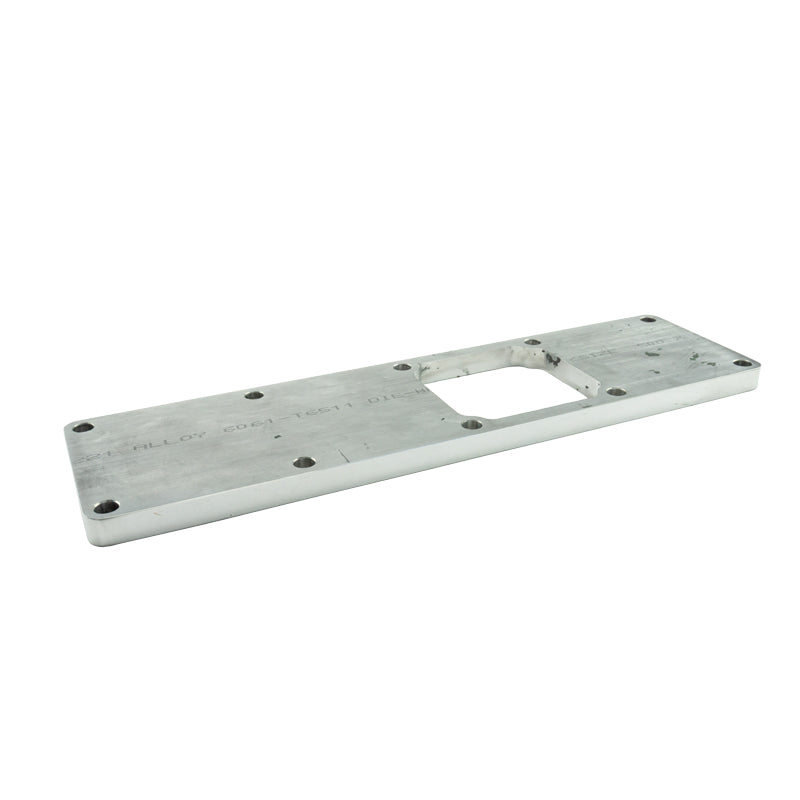 Industrial Injection INDUSTRIAL INJECTION 4BT BILLET INTAKE PLATE- POLISHED PDM-08174 | PDM-08174
