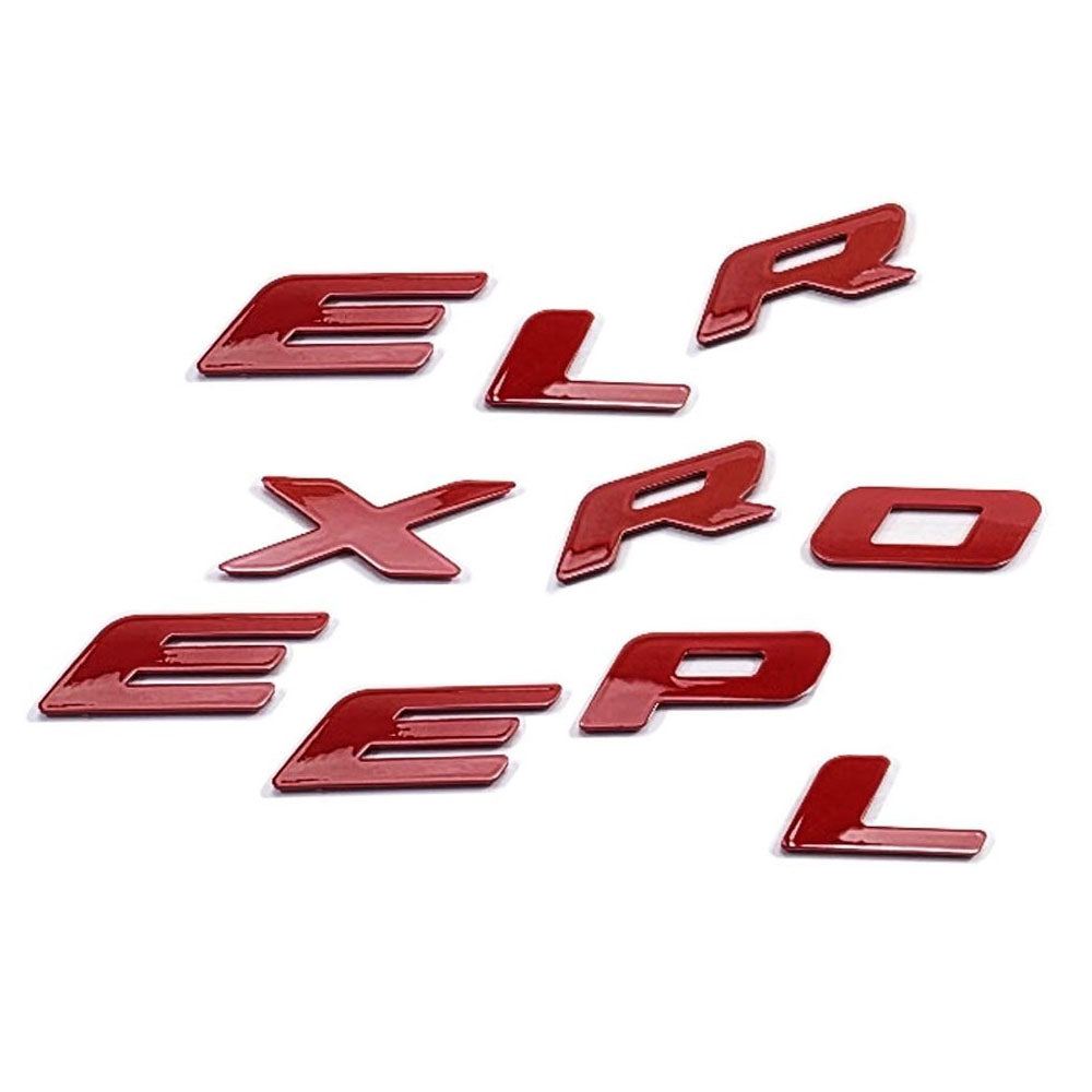 UPR Products UPR Lower Door Replacement Letters Red AMP-83680-001 | AMP-83680-001