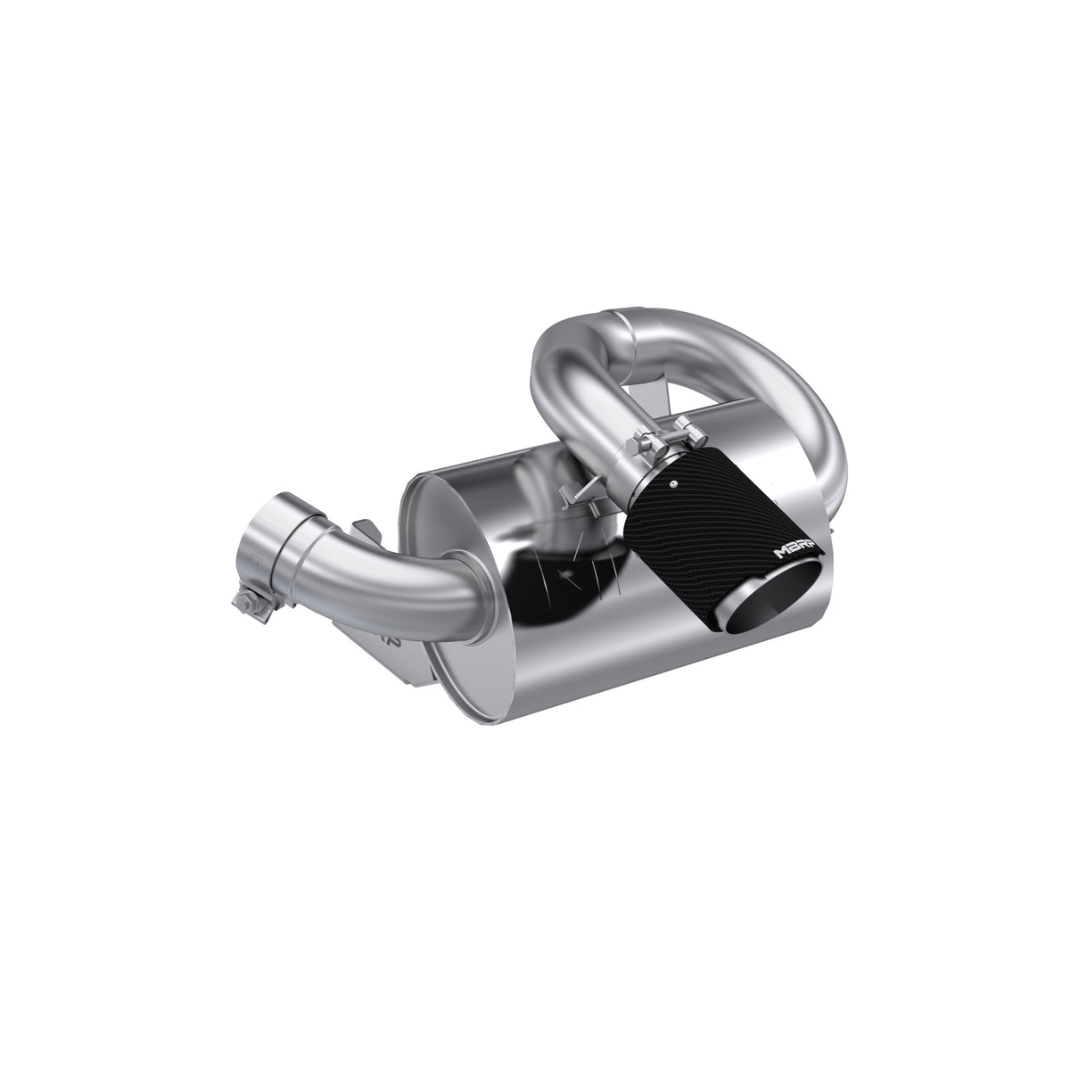 MBRP MBRP 2022 2026 Can-Am Maverick Sport 1000R Single Slip-on Center Exit Performance Series AT-9215PT | AT-9215PT