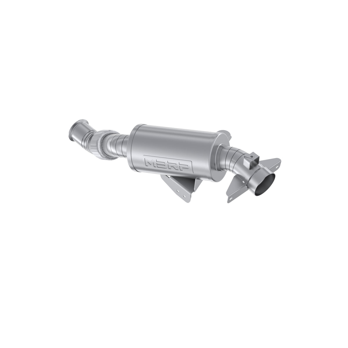 MBRP MBRP 2024 2026 Can-Am Maverick R 3 Turbo Back Single Slip-on system with Catalytic Converter Performance Series AT-9223PT | AT-9223PT