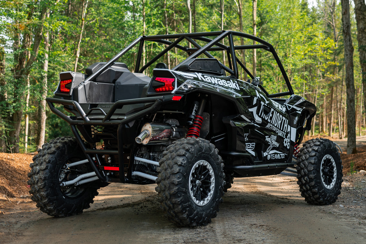 MBRP MBRP 2020 2026 Kawasaki Teryx KRX 1000 Single Slip-on Sport Series AT-9301SP | AT-9301SP