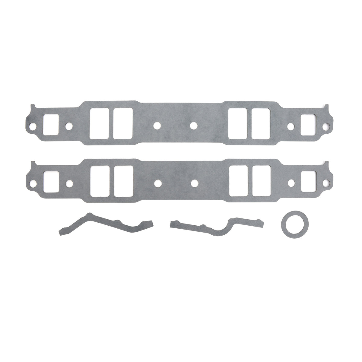 Cometic Gasket Cometic Chevrolet Gen-1 Small Block V8 .060 Fiber Intake Manifold Gasket Kit 2.00 x 1.25 Port With Blocked Exhaust Crossovers C15178 | C15178