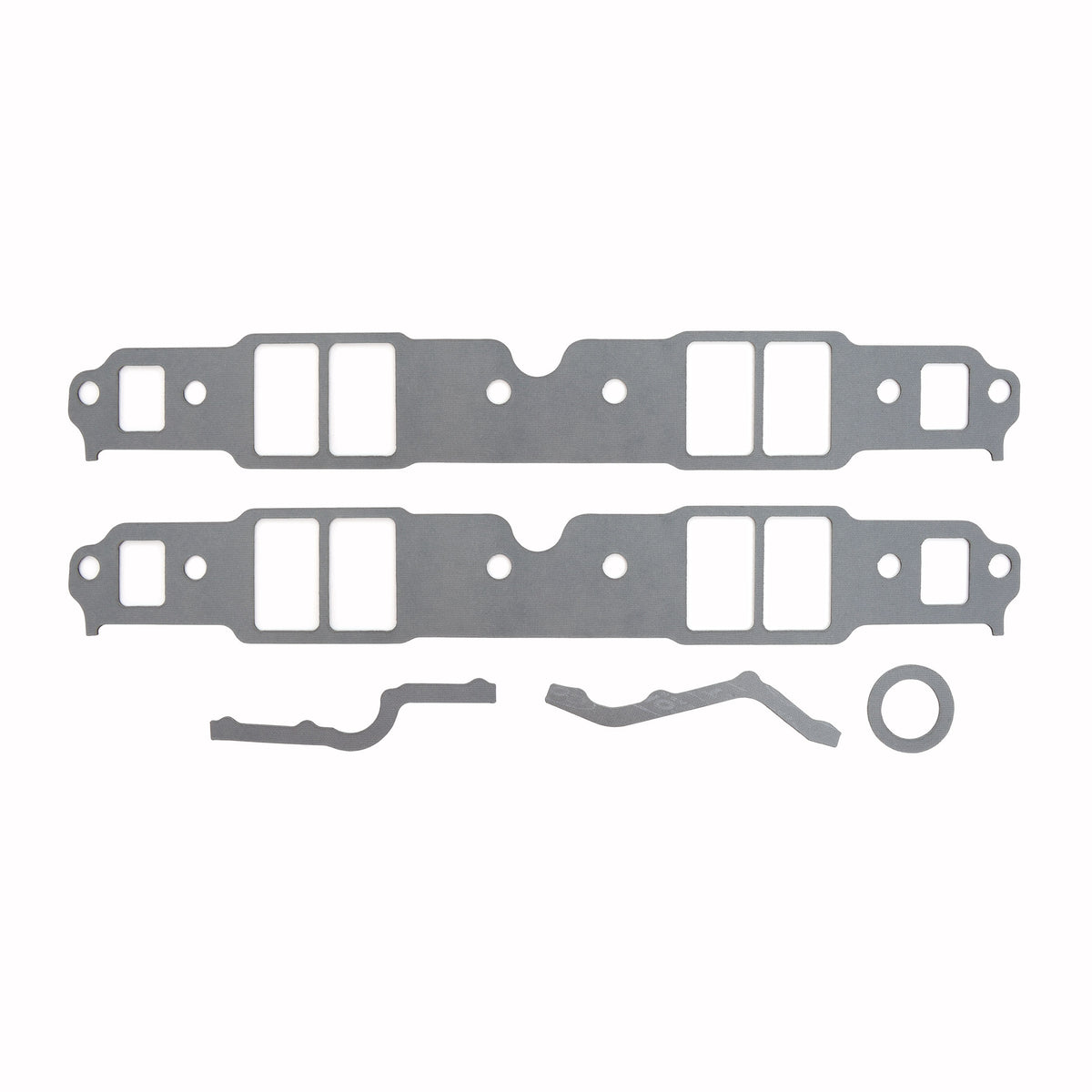 Cometic Gasket Cometic Chevrolet Gen-1 Small Block V8 .060 Fiber Intake Manifold Gasket Kit 1.389 x 2.305 Rectangle Port 23 Degree Heads C15686-060 | C15686-060