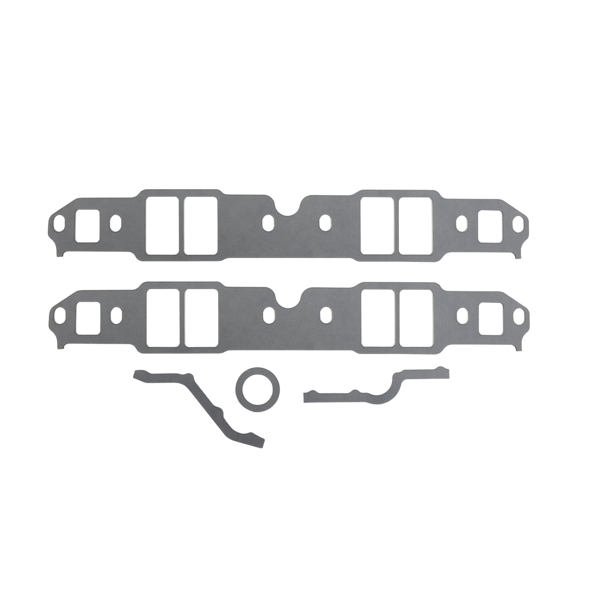 Cometic Gasket Cometic Chevrolet Gen-1 Small Block V8 .060 Fiber Intake Manifold Gasket Kit 1.389 x 2.405 Rectangle Port 23 Degree Heads C15688-060 | C15688-060