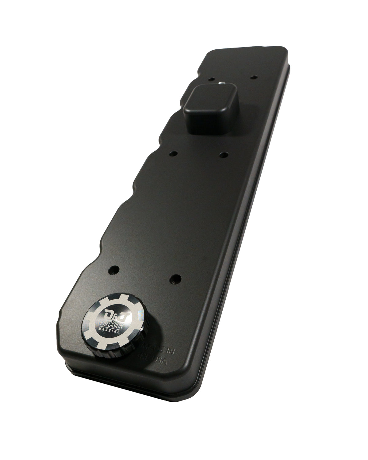 D&J PRECISION MACHINE D J Percision Billet Valve Cover Dodge Ram Cummins 5.9L 6.7L 06-24 Black Powder Coat DJPCNC100075 | DJPCNC100075