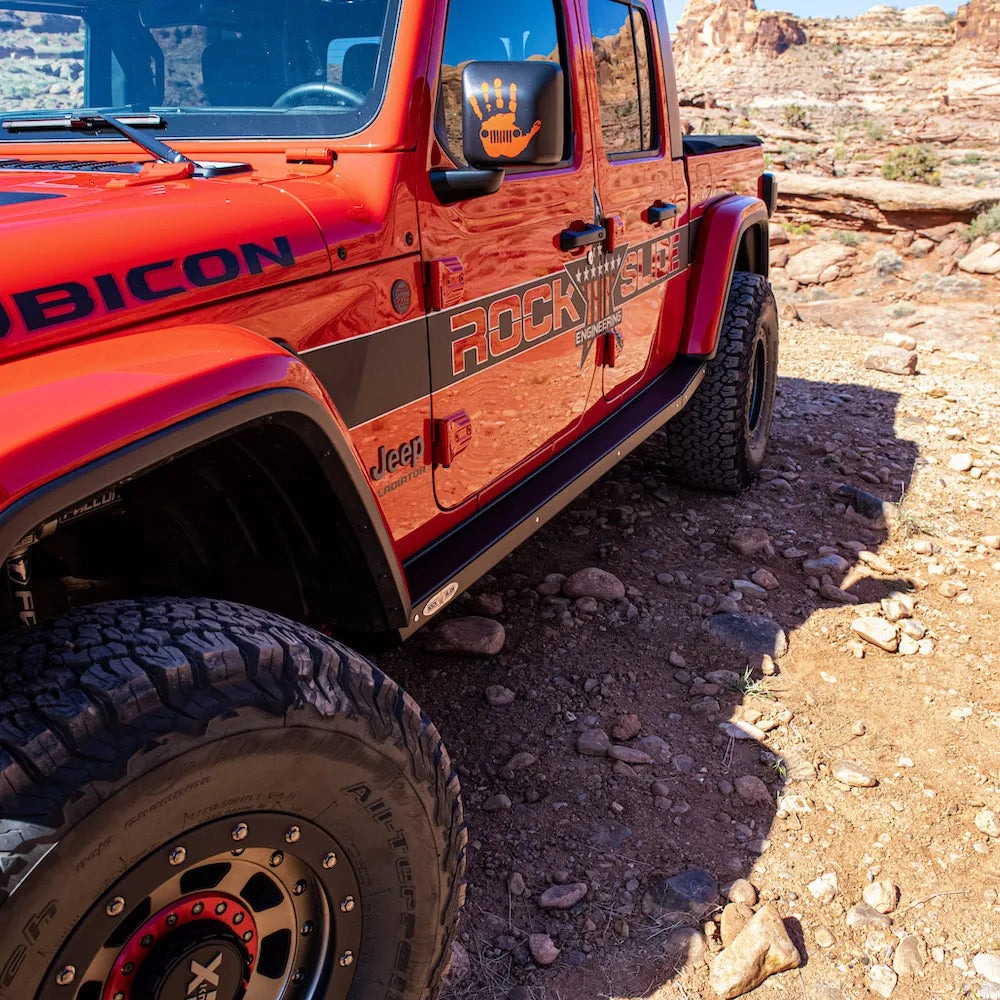 Rock Slide Engineering Rock Slider JT GLADIATOR STEP SUDERS 3RD GEN DRIVER SIDE SUB PART 2026 JEEP JT GLADIATOR BD-SS-302-JT4D | BD-SS-302-JT4D