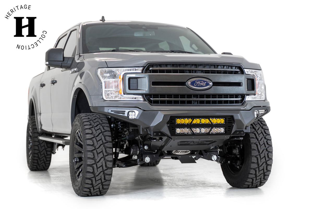 Addictive Desert Design Addictive Desert Designs Bomber Front Bumper Fits 2018-2020 Ford F-150 | F180012140103
