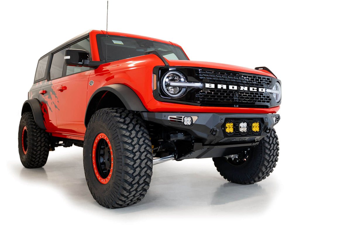 Addictive Desert Design Addictive Desert Designs 2021-2026 Ford Bronco Bomber Front Bumper F230194120103 | F230194120103