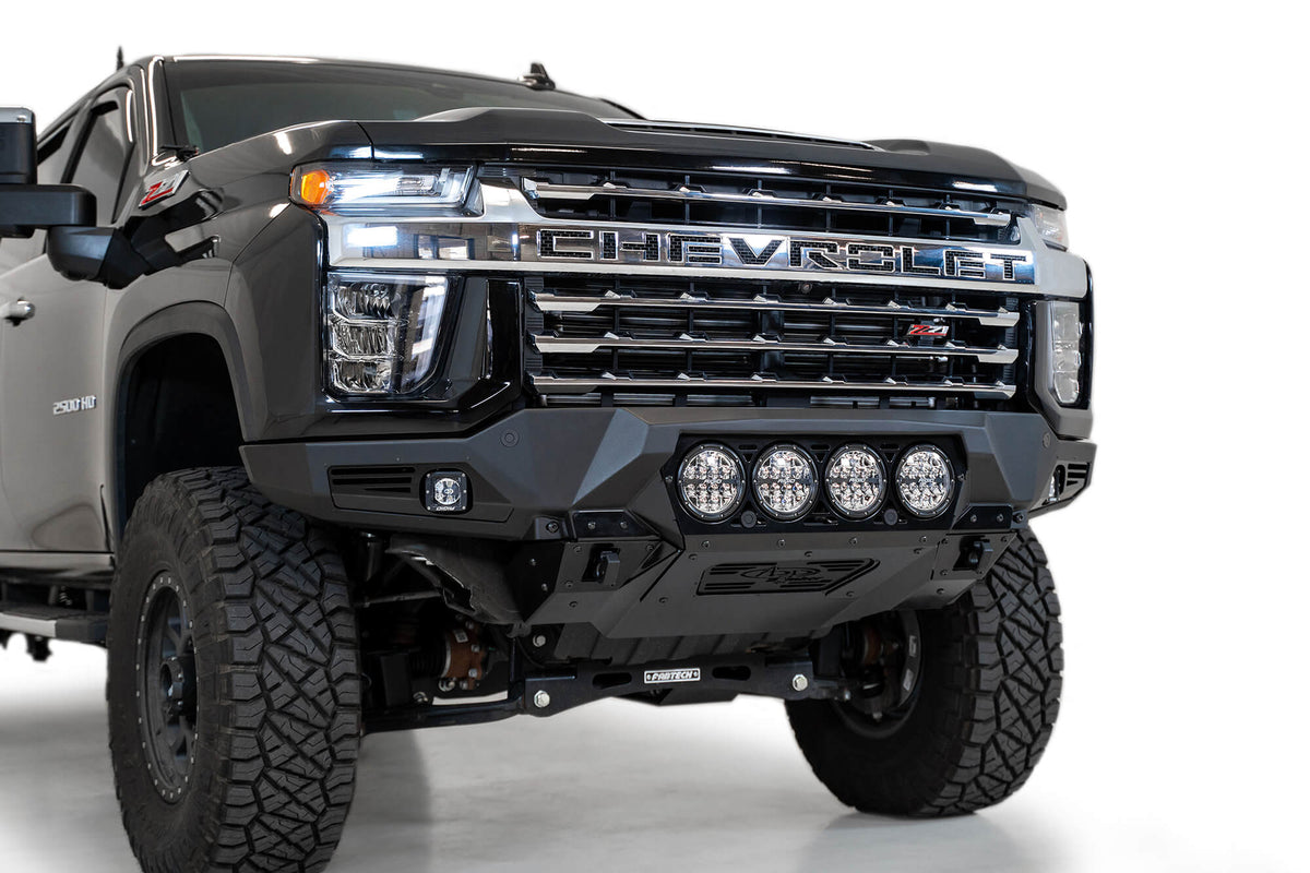 Addictive Desert Design Addictive Desert Designs 2020-2023 Chevrolet Silverado 2500 3500 Bomber Front Bumper F270014110103 | F270014110103