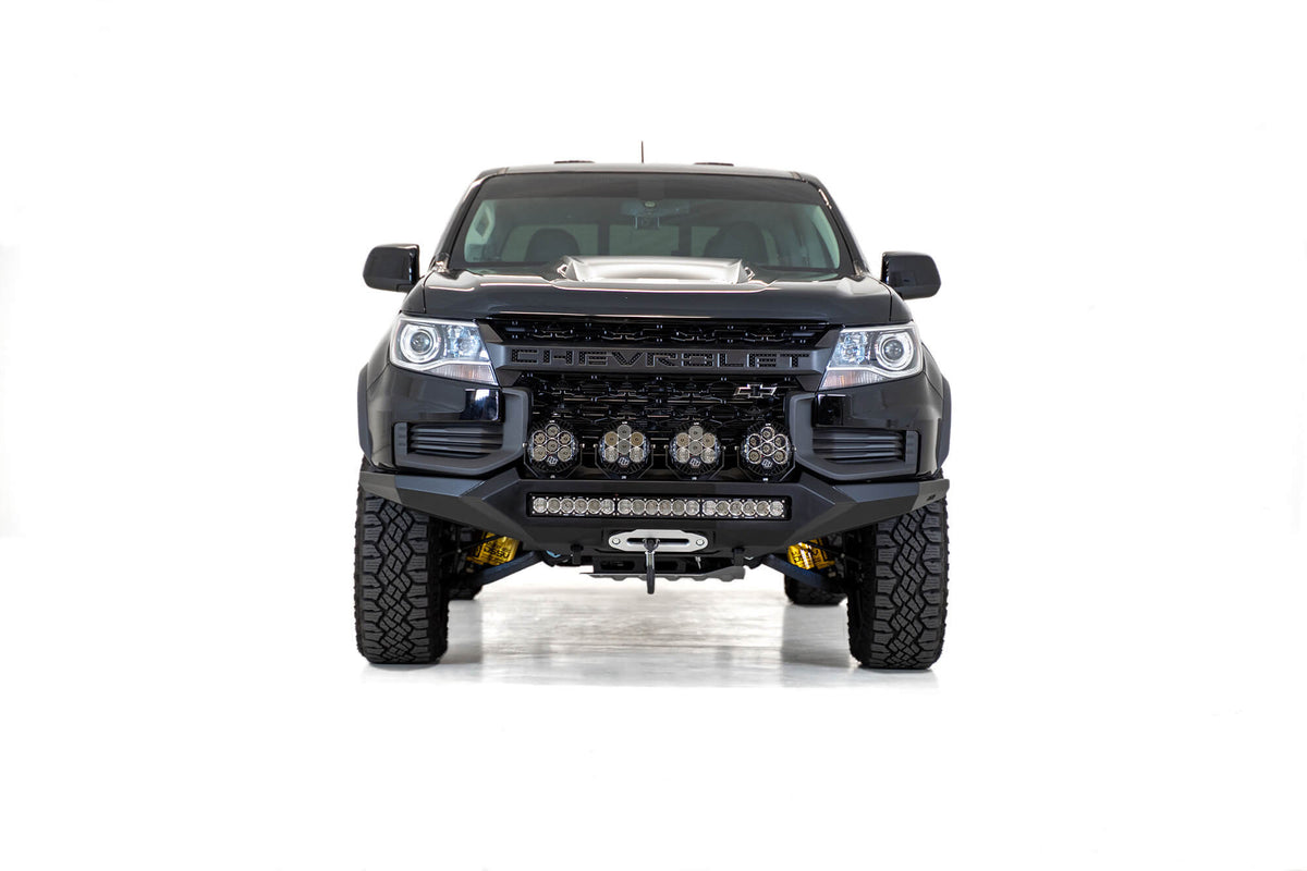 Addictive Desert Design Addictive Desert Designs 2021-2022 Chevrolet Colorado ZR2 Stealth Fighter Front Bumper F451202190103 | F451202190103