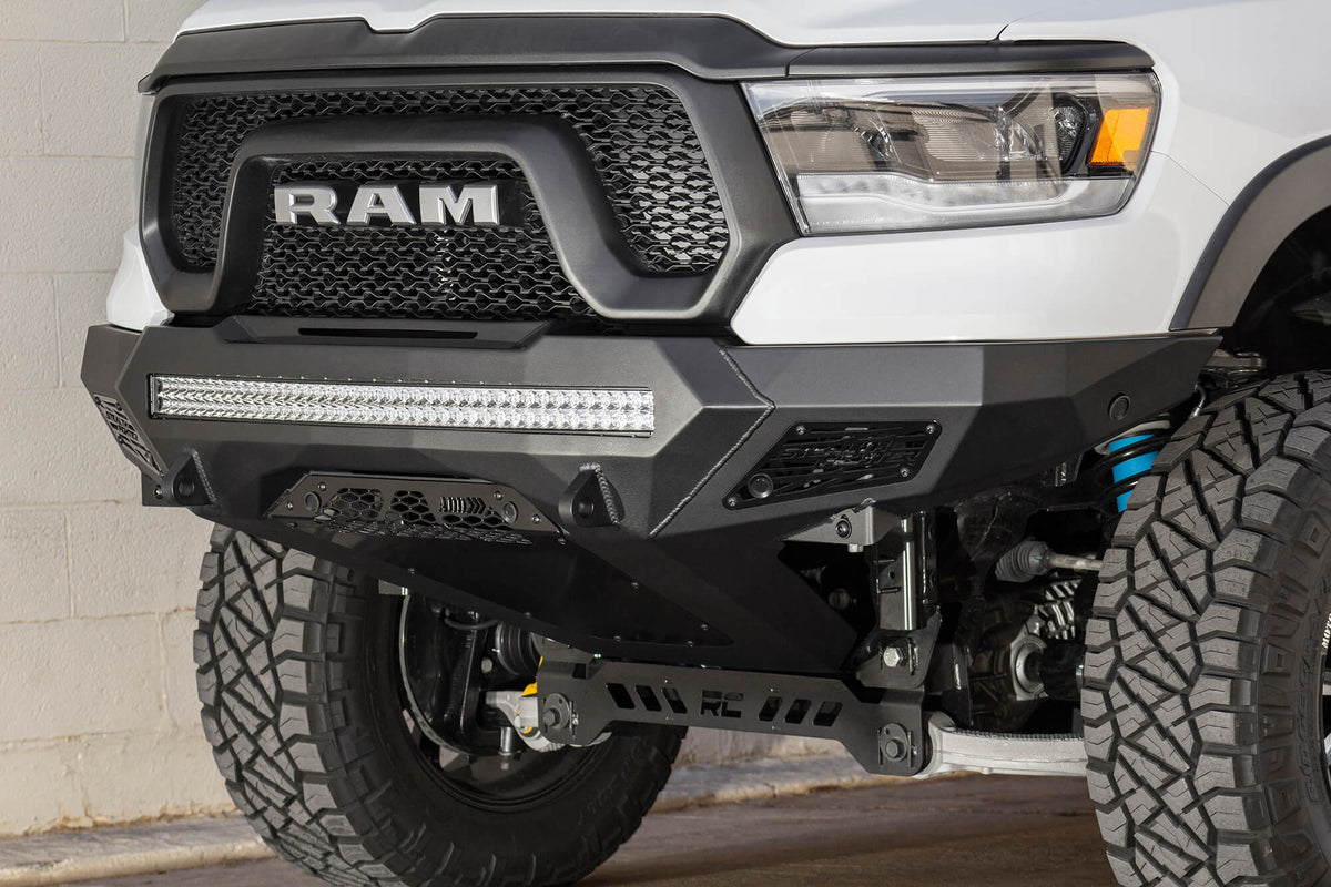Addictive Desert Design Addictive Desert Designs 2019-2024 RAM Rebel 1500 Stealth Fighter Front Bumper F611402770103 | F611402770103
