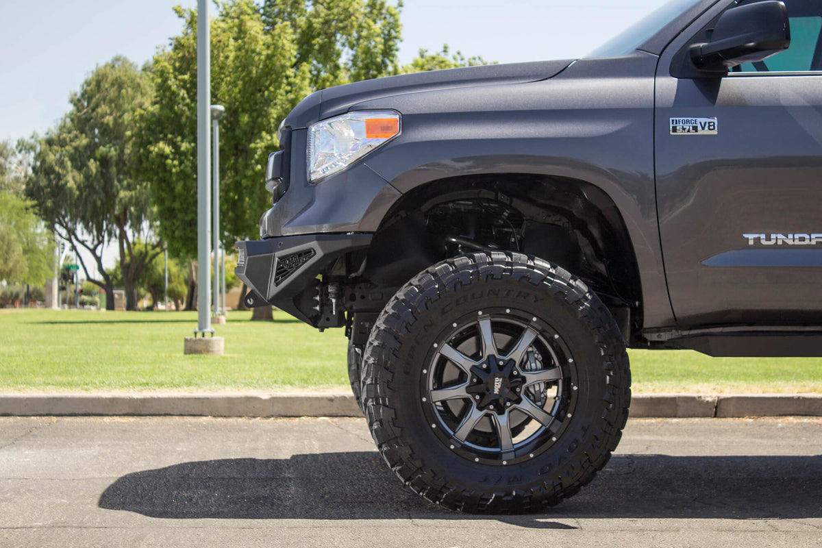 Addictive Desert Design Addictive Desert Designs 2014-2021 Toyota Tundra Stealth Fighter Front Bumper F741422860103 | F741422860103