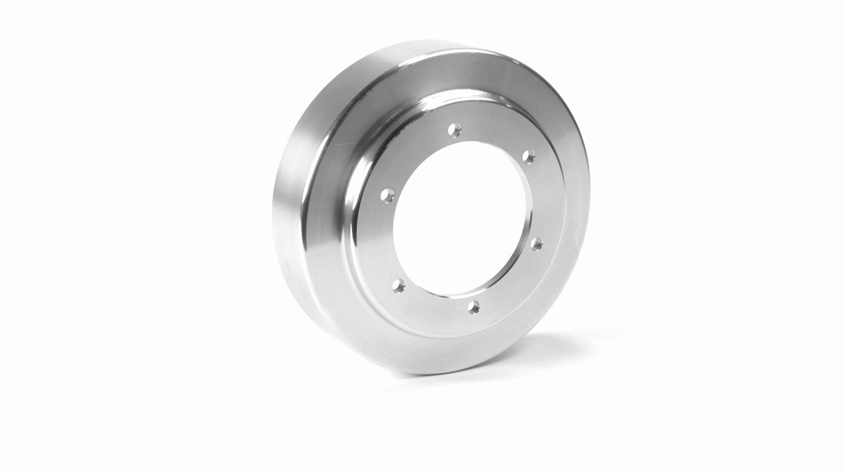Fleece Performance Fleece Performance 2003-2012 Cummins Fan Drive Pulley Bare Aluminum Finish FPE-34660-AL | FPE-34660-AL
