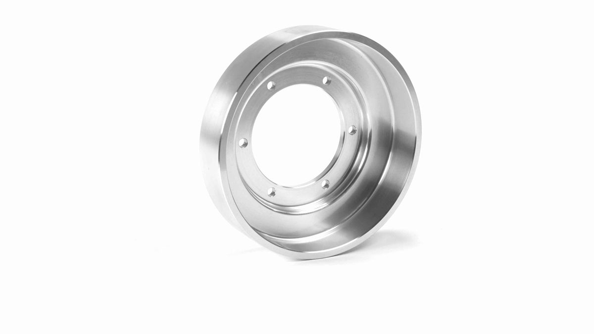 Fleece Performance Fleece Performance 2003-2012 Cummins Fan Drive Pulley Bare Aluminum Finish FPE-34660-AL | FPE-34660-AL