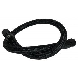 Fleece Performance Fleece Performance 39.50 12 Valve Cummins Coolant Bypass Hose Black Nylon Braided FPE-CLNTBYPS-HS-12V-BLK | FPE-CLNTBYPS-HS-12V-BLK